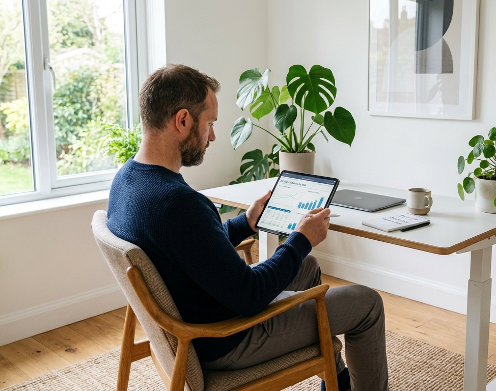 Team di remote workers che collaborano in un coworking moderno